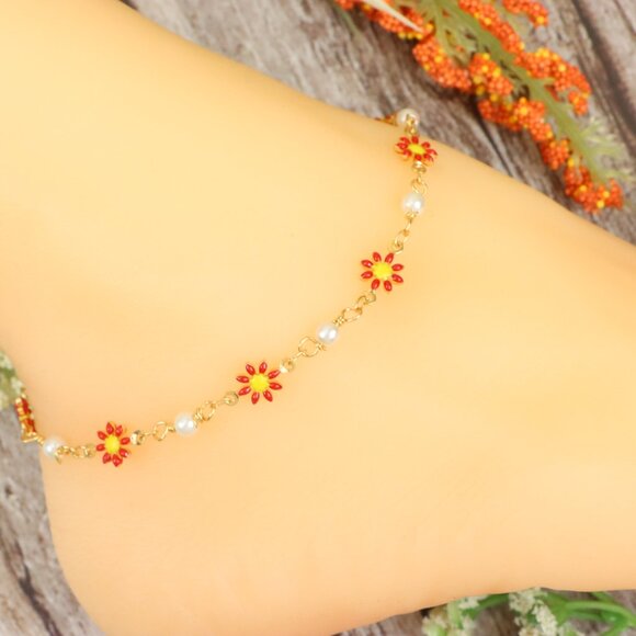 "Dainty Anklet for Women – Elegant Everyday Jewelry & Perfect Gift | MLCRC1520 - Picture 7 of 10